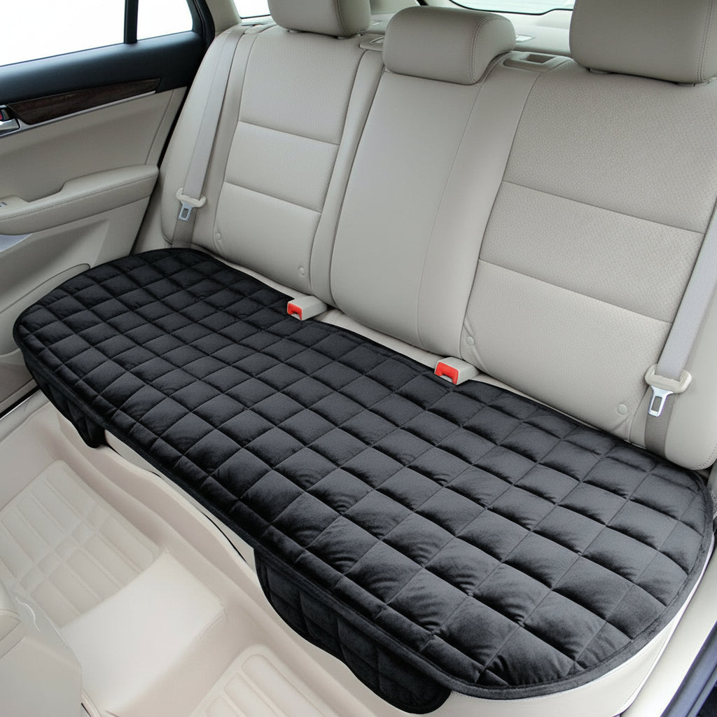 Чохол на заднє сидіння автомобіля  протиковзкий чорний