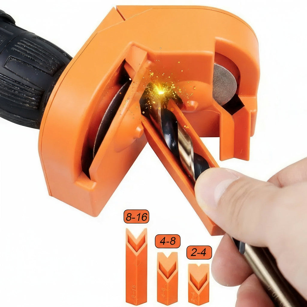 Насадка для заточування свердел (2 - 16 мм) на дриль-шуруповерт