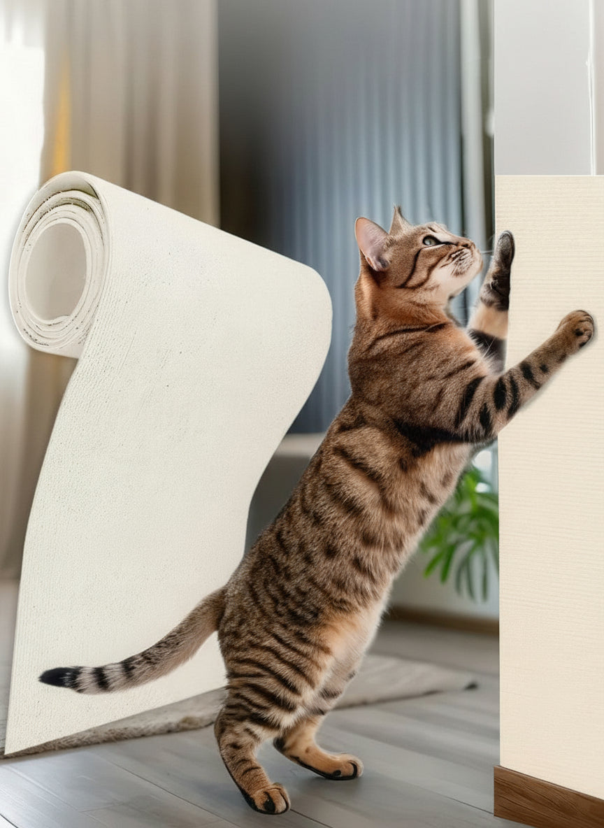 Кігтеточка килимок самоклейна для котів і собак - захист меблів від подряпин 40×100 см