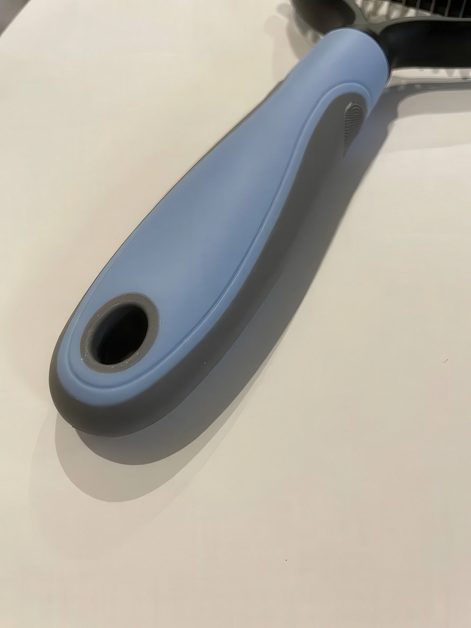 Щітка для шерсті ковтуноріз і дешеддер 2 в 1 для котів і собак, двосторонній гребінець, блакитний