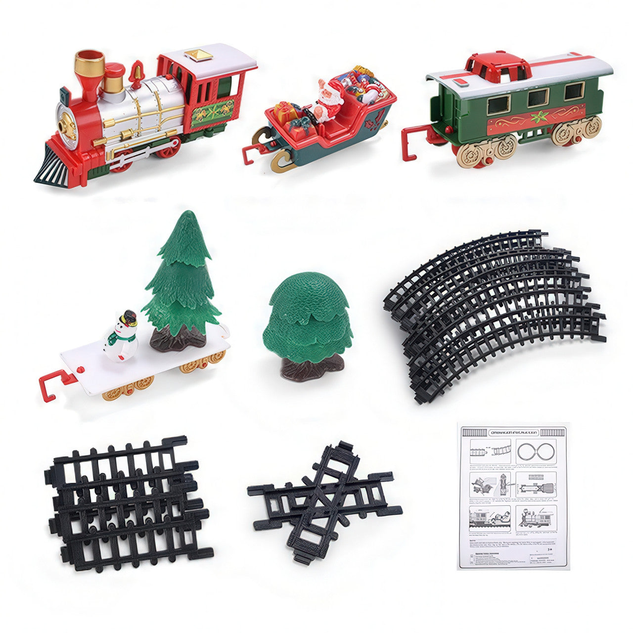 Залізниця Різдвяний експрес, 22 деталі, зі світловими та звуковими ефектами